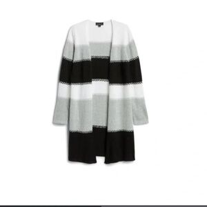 Adeline ColorBlock Long Sleeve Cardigan